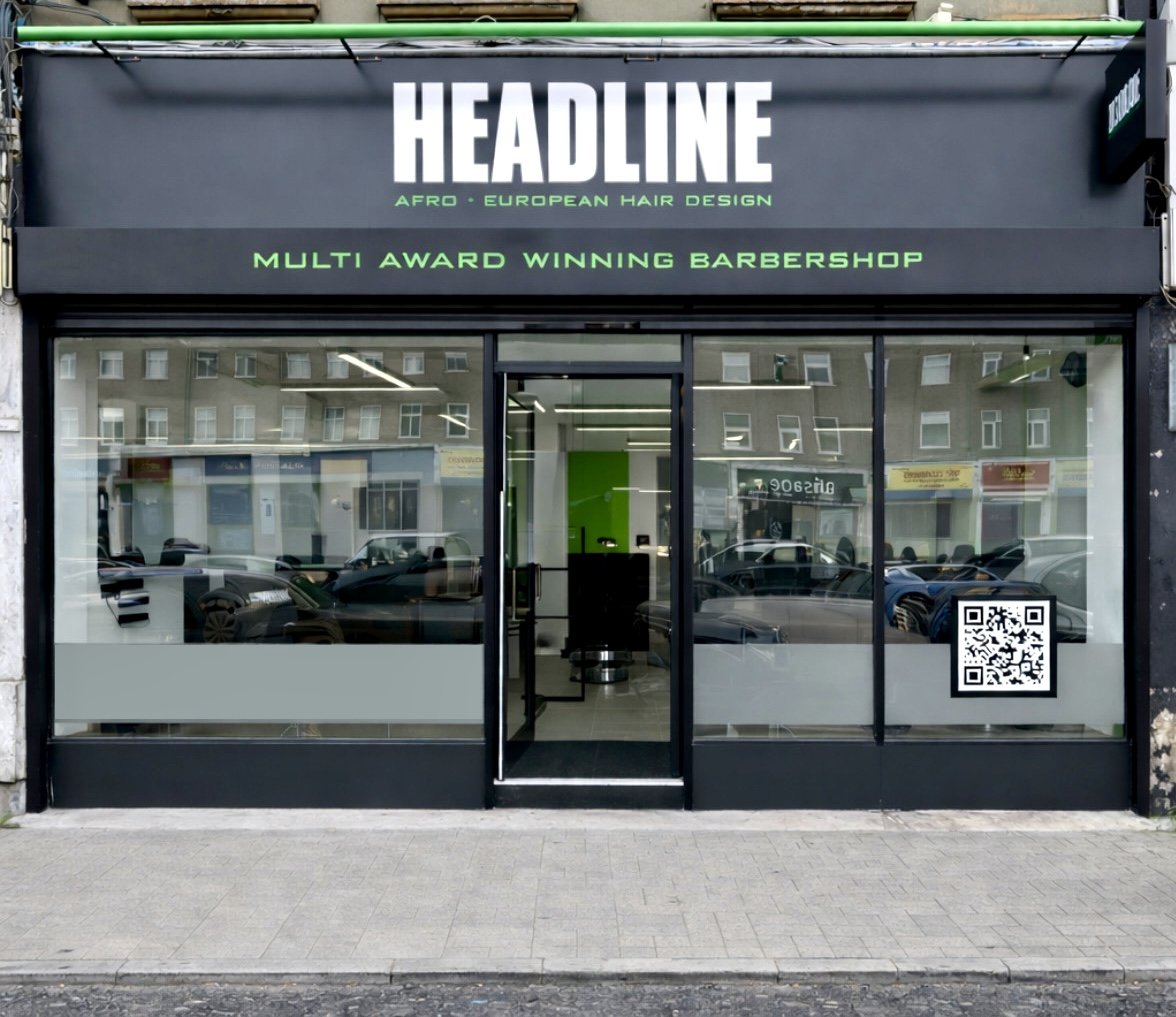Headline shopfront, Harrow